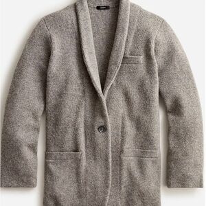 NWT J. Crew Women’s Cocoon Sweater-Blazer, Sz M